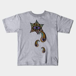 The fantasy eye, mandala design Kids T-Shirt